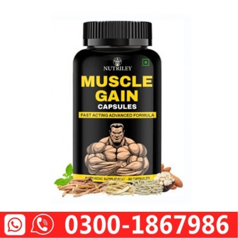 Nutriley Muscle Gain Capsule In Pakistan