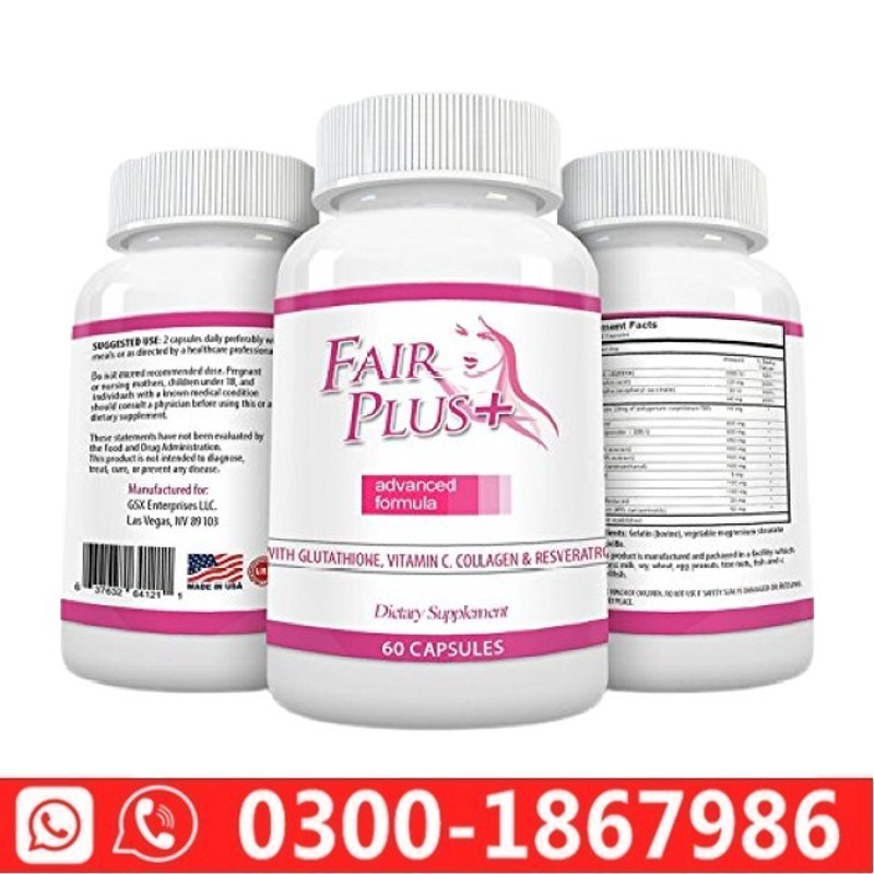 FairPlus Whitening Capsule In Pakistan