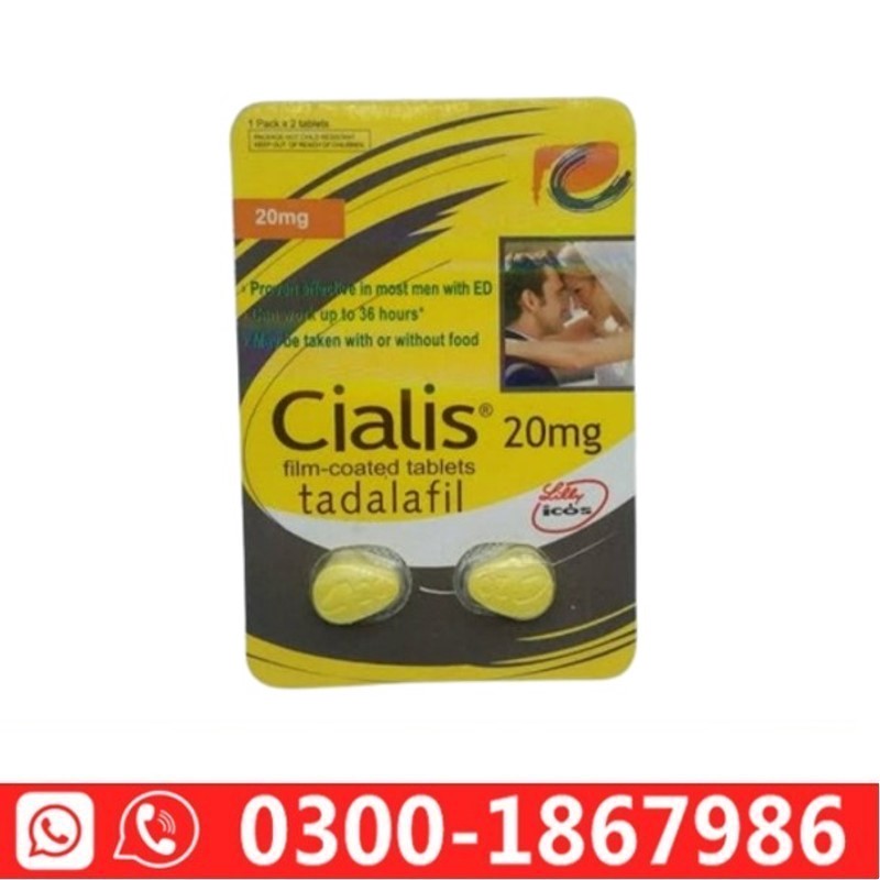 Cialis 20Mg 2 Tablets In Pakistan