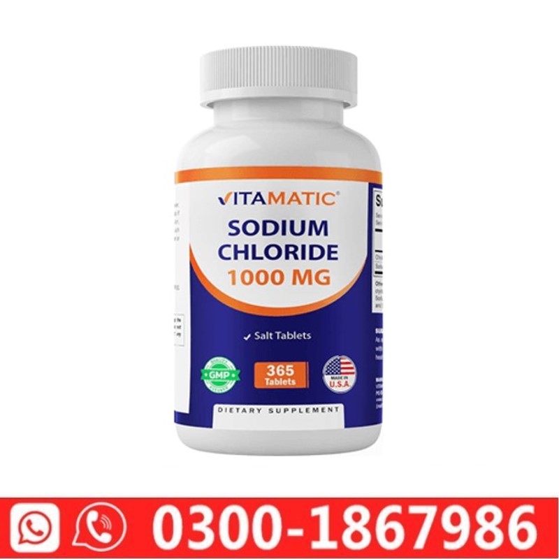 Vitamatic Sodium Chloride 1000mg In Pakistan