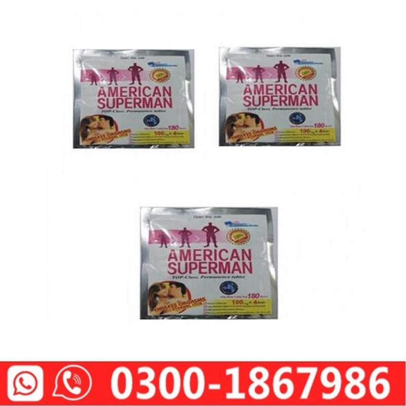 American Superman Tablets in Pakistan