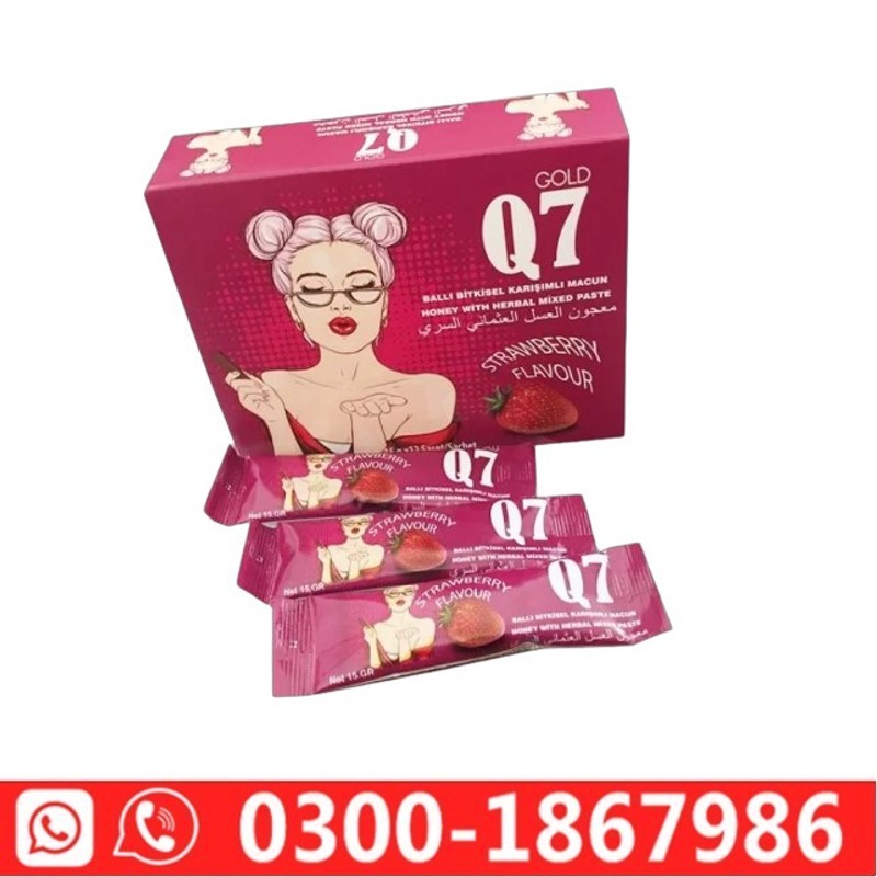 Gold Q7 Macun Strawberry Flavour in Pakistan