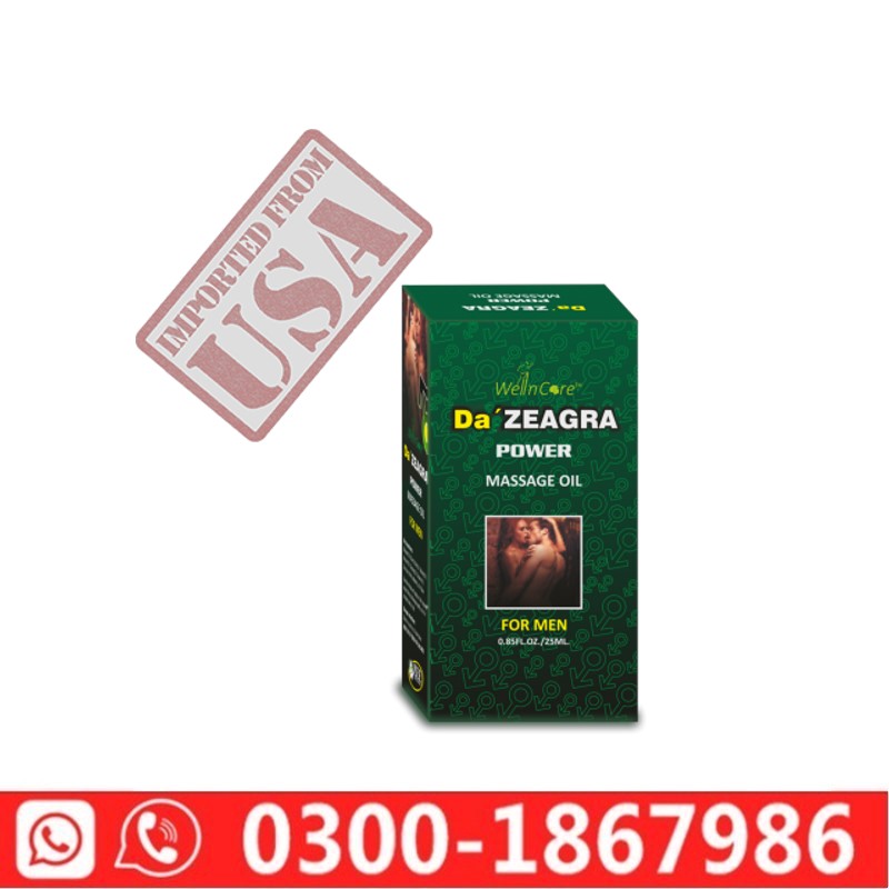 Da Zeagra Power Massage Oil In Pakistan