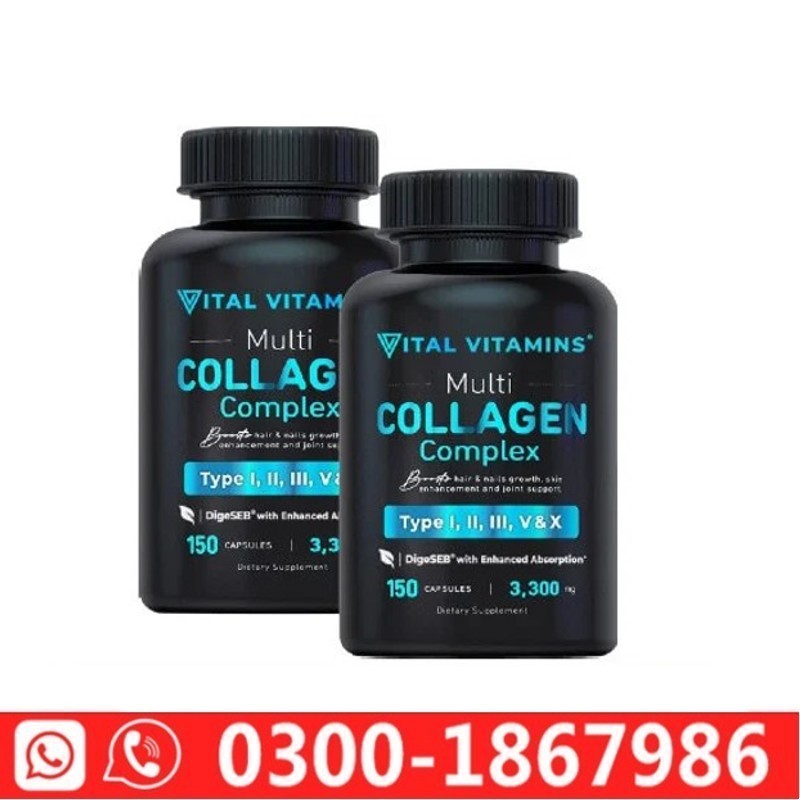 Vital Vitamins Multi Collagen Complex In Pakistan