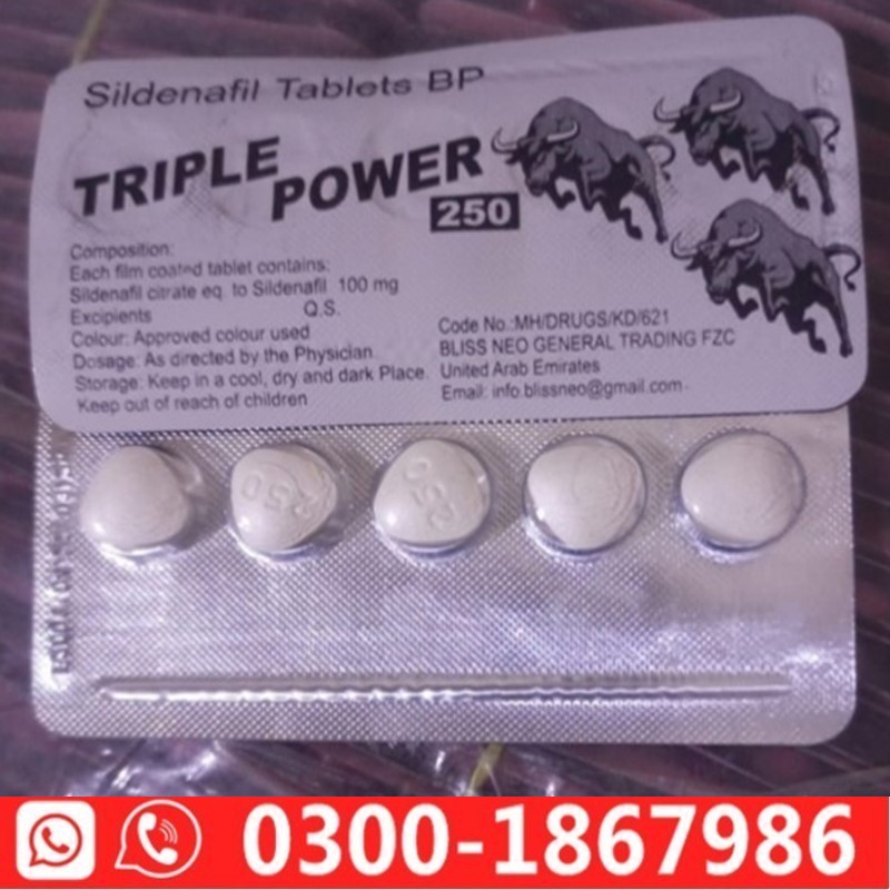 Triple Power Tablets in Pakistan