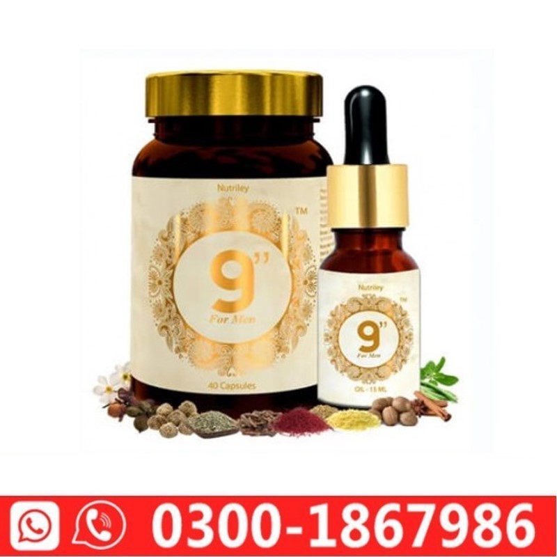 Nutriley 9 Inch Oil for Men in Pakistan