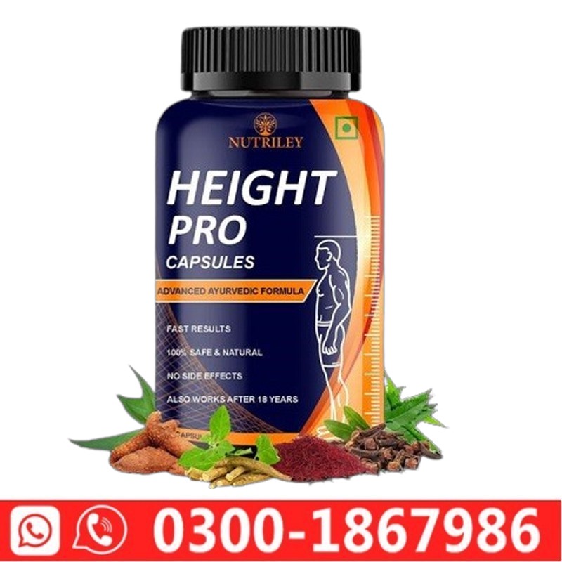 Nutriley Height Growth Pro Capsule in Pakistan