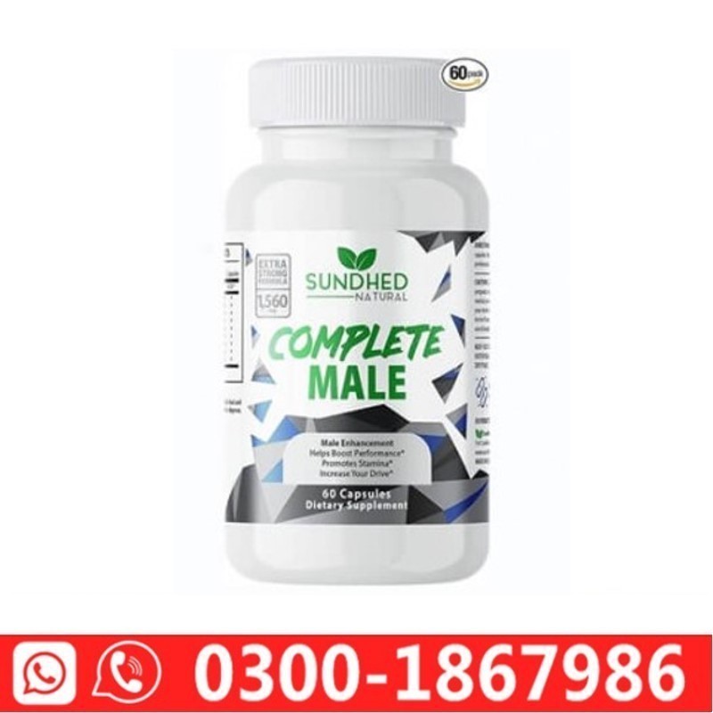 Sundhed Natural Complete Male (60 Veggie Caps) In Pakistan