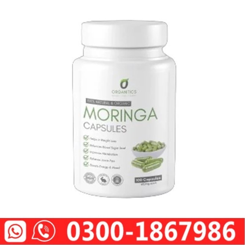 Organitics Moringa Capsules in Pakistan