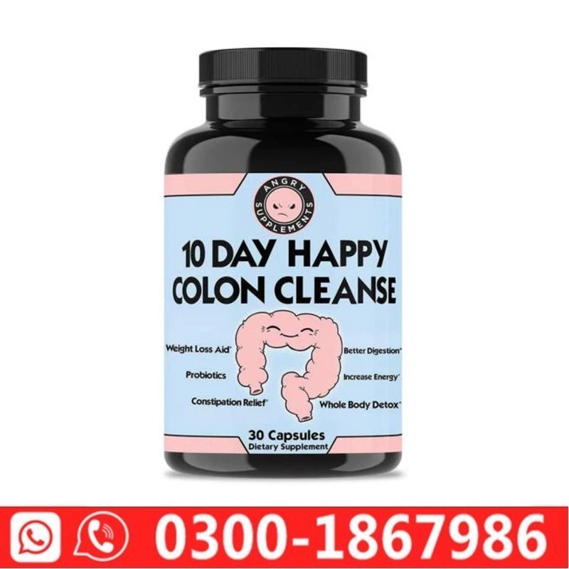  10 Day Happy Colon Cleanse Supplement In Pakistan