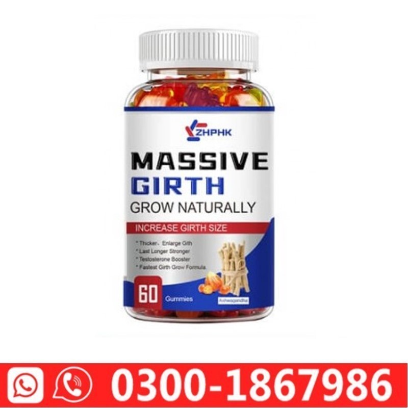 Massive Girth Male Enhancement Gummies In Pakistan