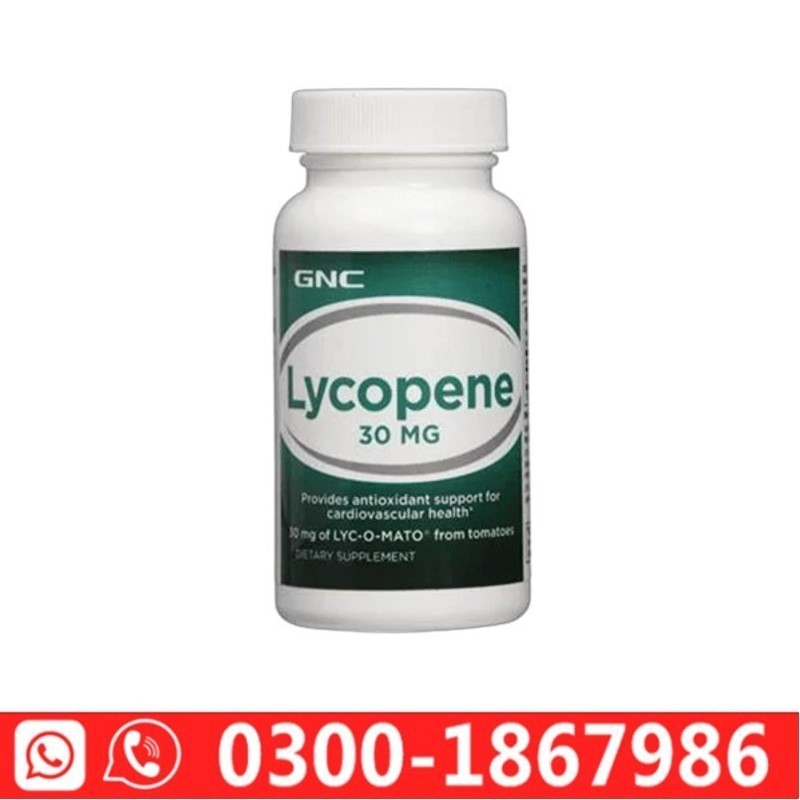 Lycopene 30 mg GNC in Pakistan