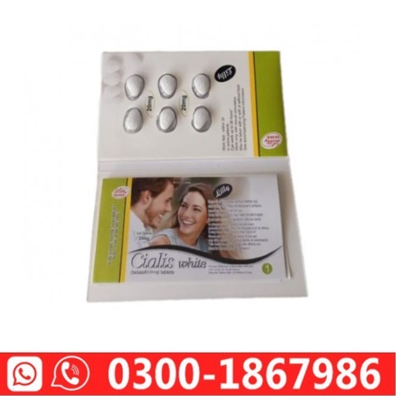 Cialis White Tablets in Pakistan