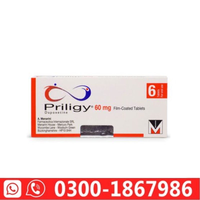 Priligy Dapoxetine 60mg Tablets In Pakistan