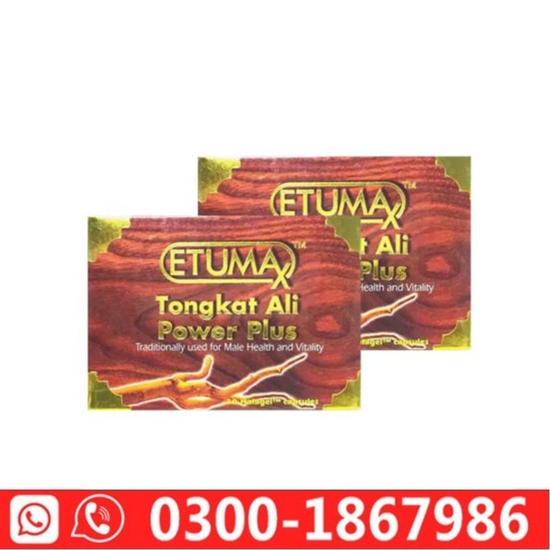 Etumax Tongkat Ali Power Plus In Pakistan