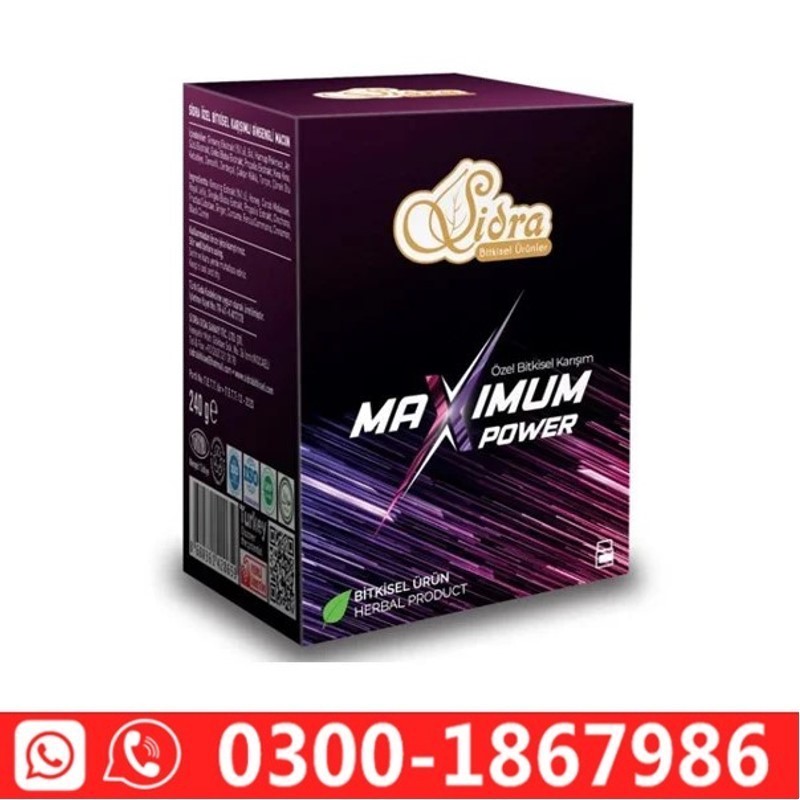 Sidra Maximum Power Herbal Energy in Pakistan