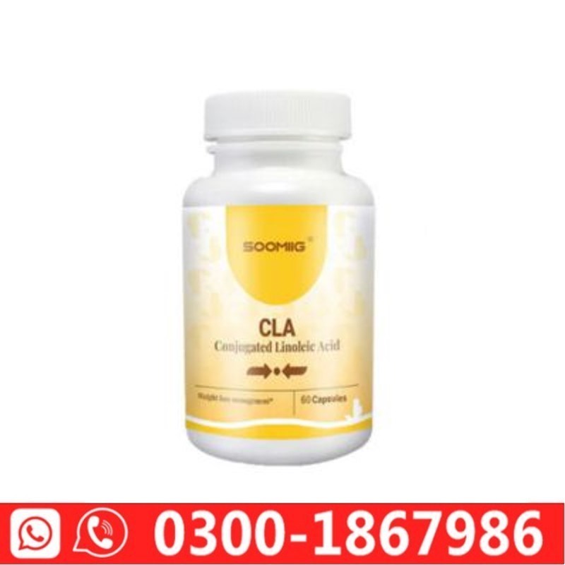  Soomiig CLA Conjugated Linoleic Acid Capsules In Pakistan